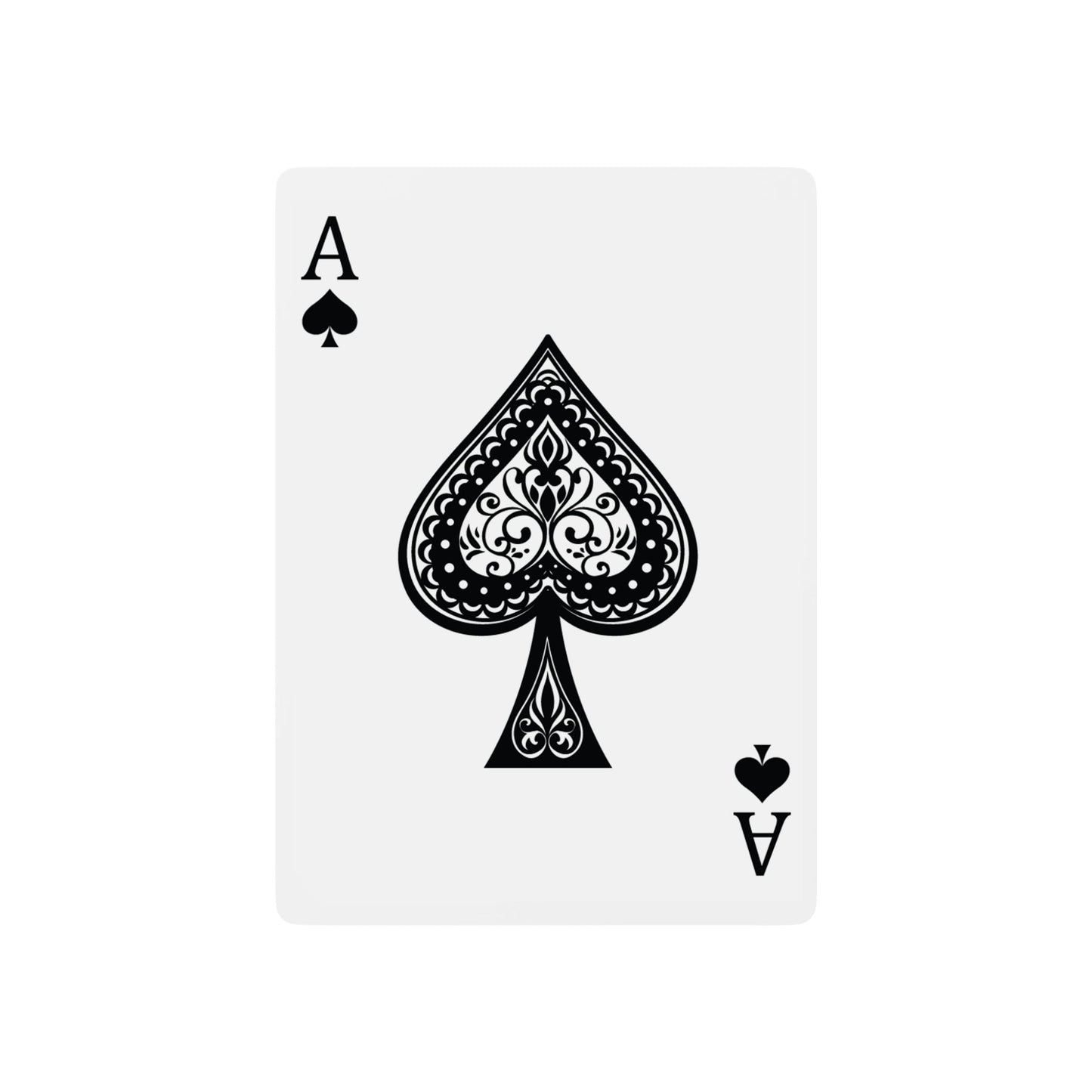 TRUE CRIME Poker Playing Cards Set - Stylish & Unique Card Deck for Game Night
