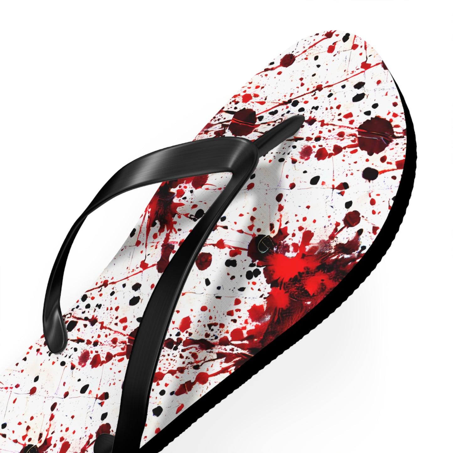 CRIME SCENE - Blood Spatter Evidence - Flip Flops
