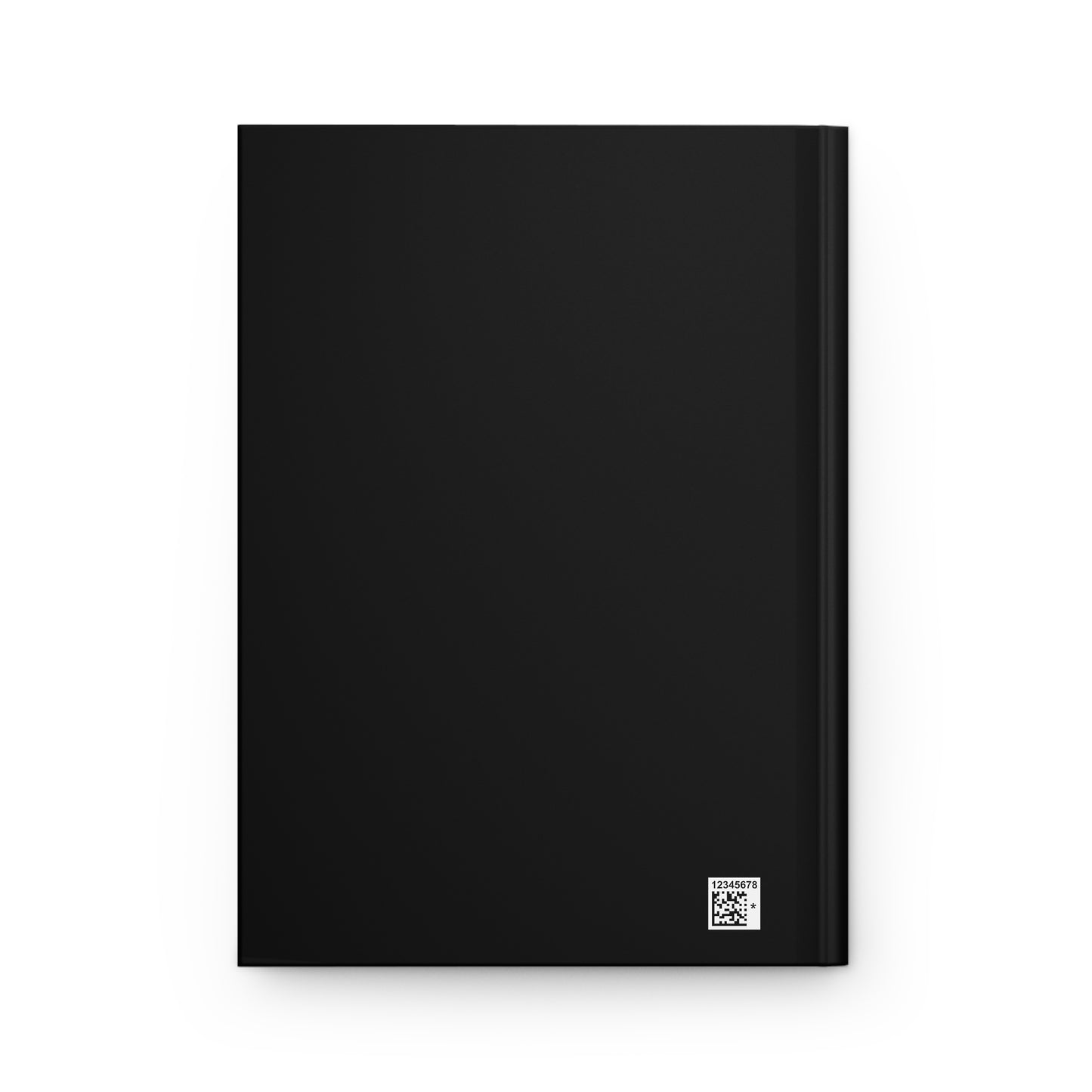 Crime Show Addicts - EVIENCE - Hardcover Journal - Matte Black Journal with Red Stamp Design
