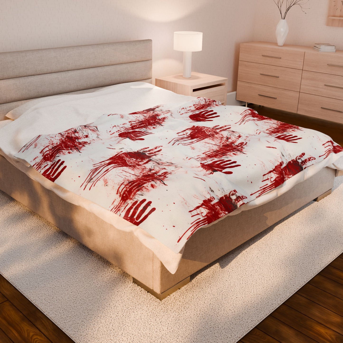 CRIME SCENE EVIDENCE - Velveteen Plush Blanket