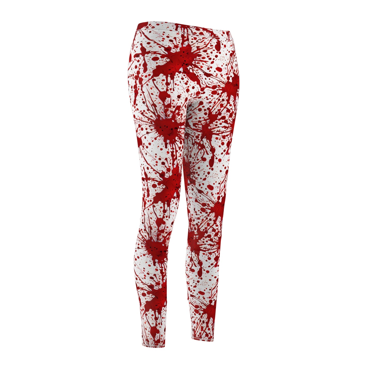 BLOOD SPLATTER Crime Scene LEGGINGS - Perfect for you Crime Show Binges