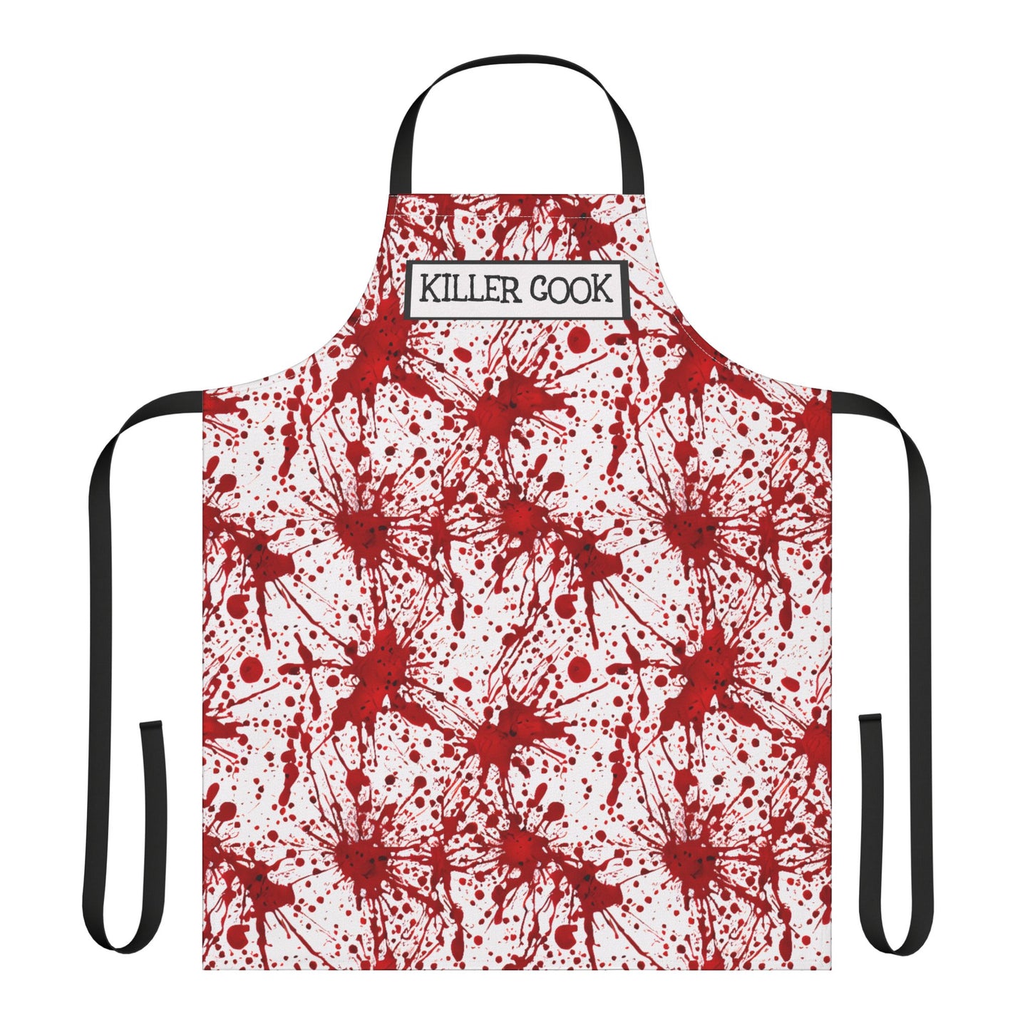 Killer Cook Blood Splatter Apron - Fun Culinary Gift for Chefs and Grilling Enthusiasts