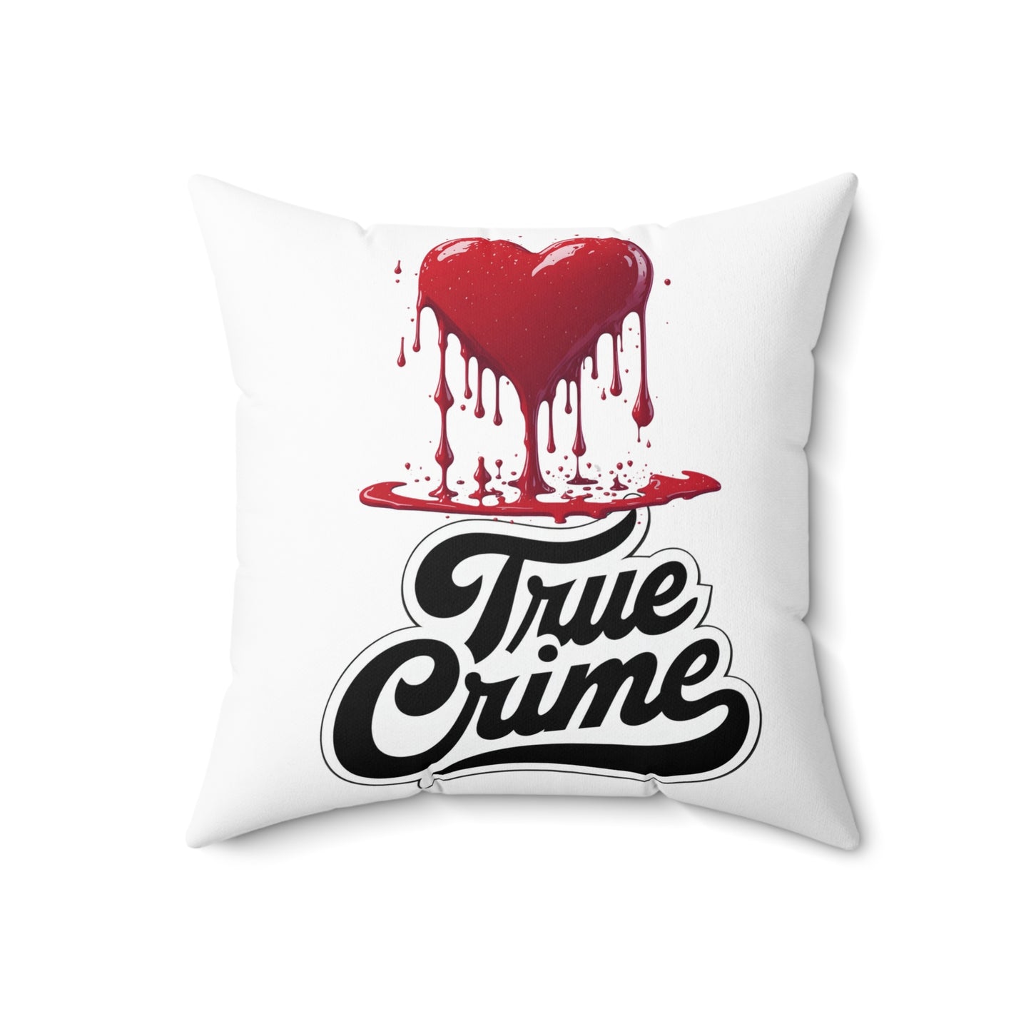 CRIME SHOW ADDICTS - Cuddly Pillow - Comfort Pillow