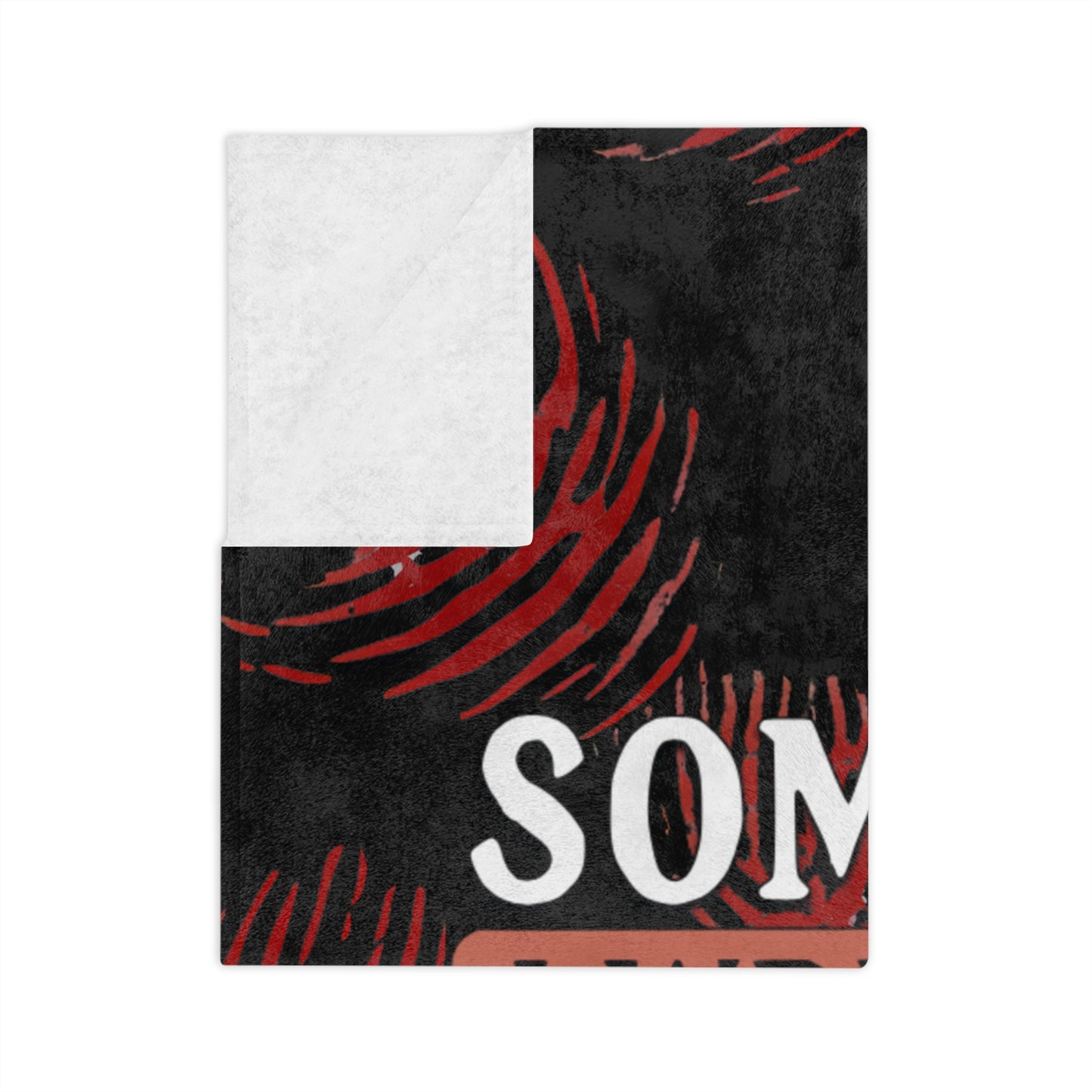 CRIME SHOW ADDICTS - Snuggly fleece BLANKET - 3 sizes ... Perfect to Hide Under