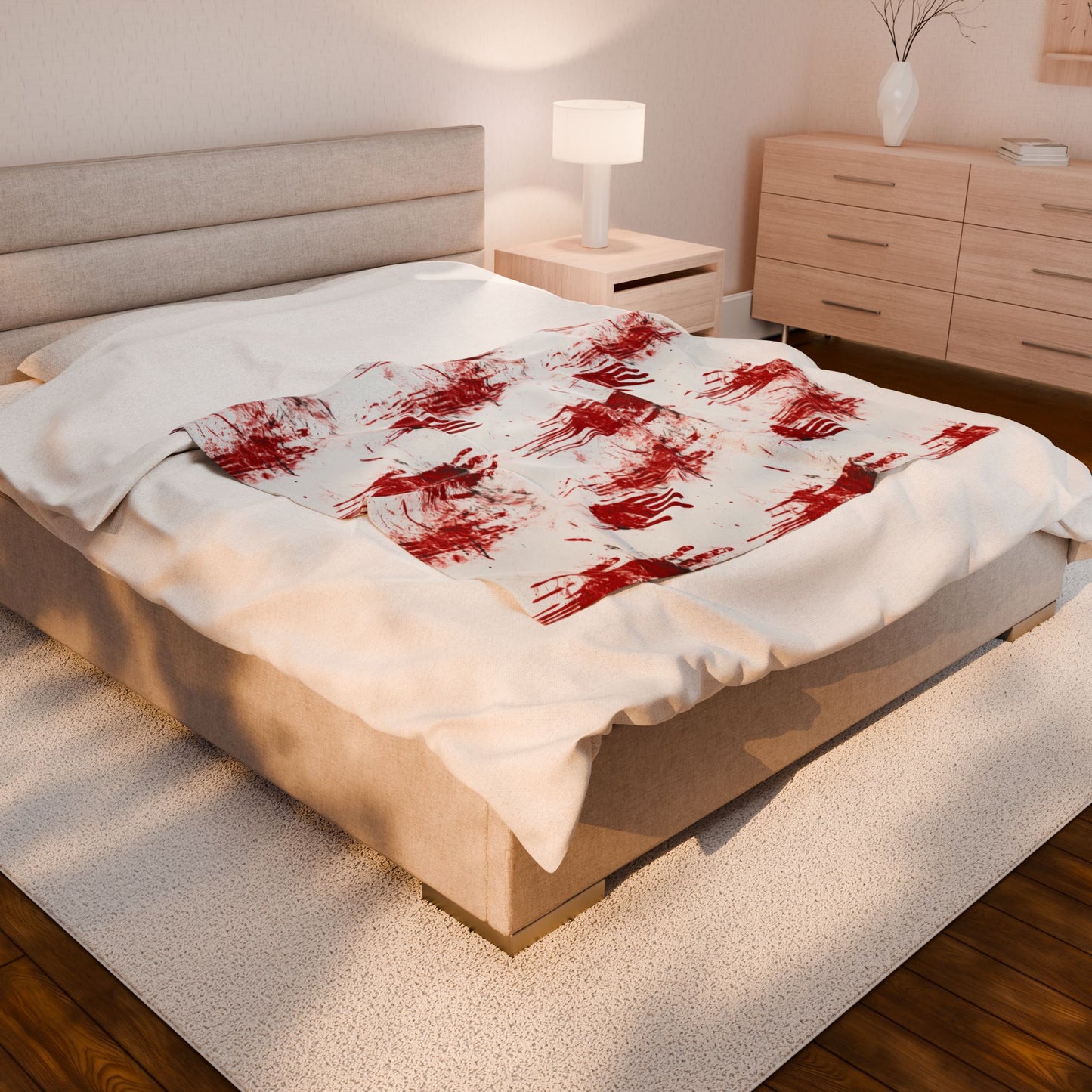 CRIME SCENE EVIDENCE - Velveteen Plush Blanket