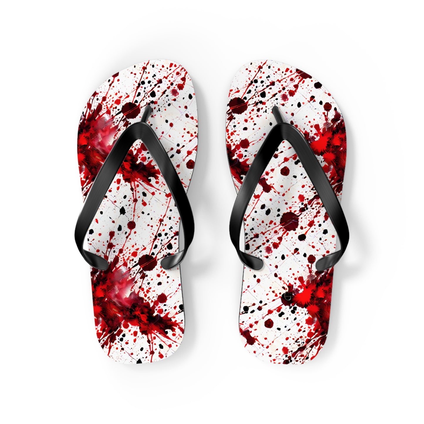 CRIME SCENE - Blood Spatter Evidence - Flip Flops