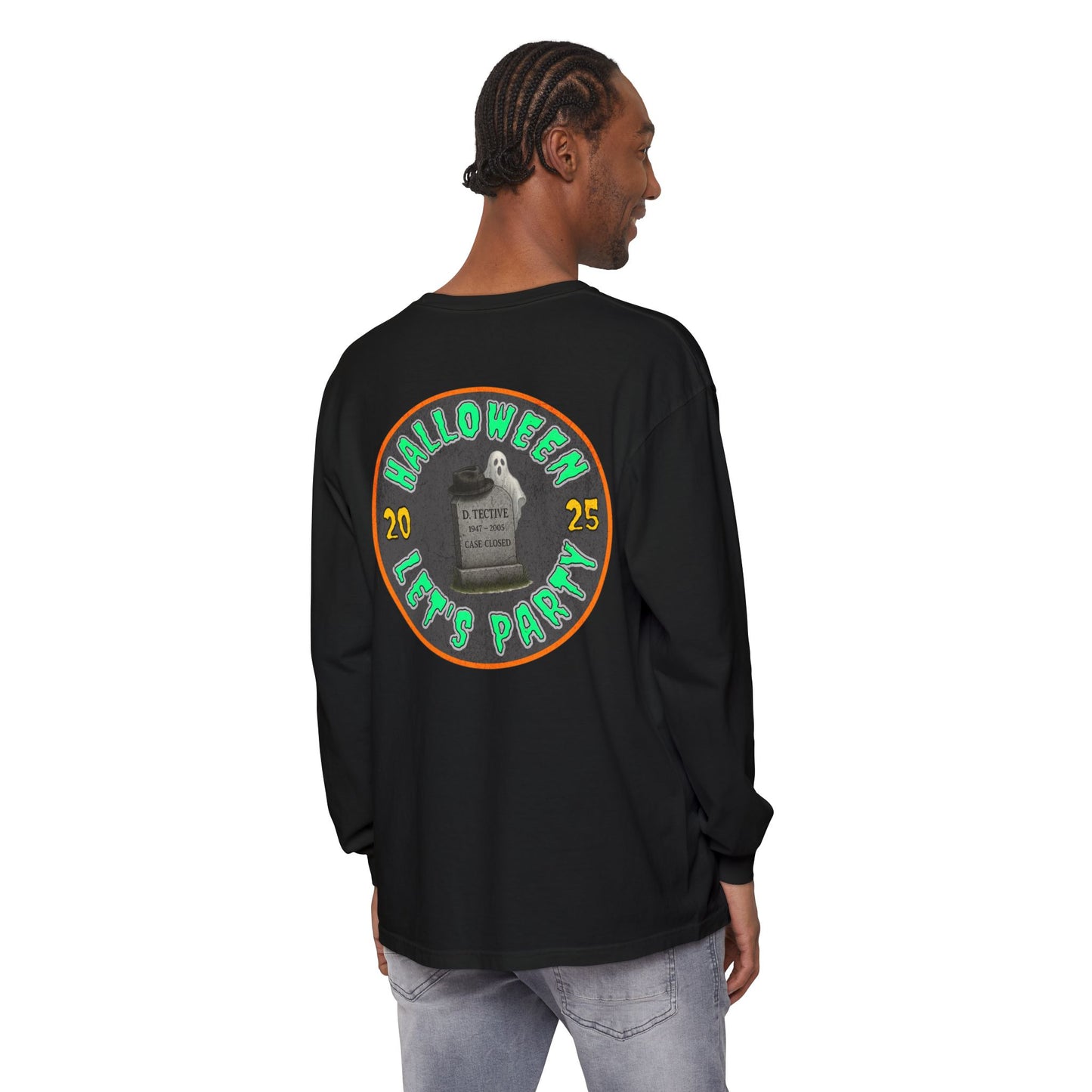 Halloween Let's Party Long Sleeve Tee - True Crime Addicts