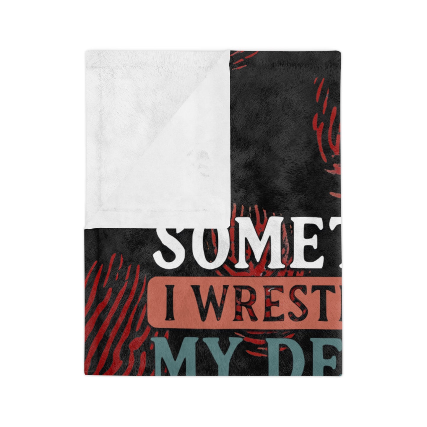CRIME SHOW ADDICTS - Snuggly fleece BLANKET - 3 sizes ... Perfect to Hide Under
