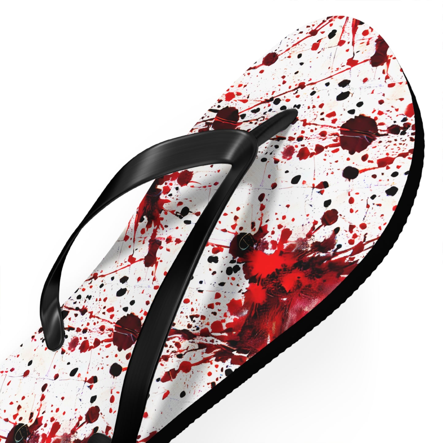 CRIME SCENE - Blood Spatter Evidence - Flip Flops