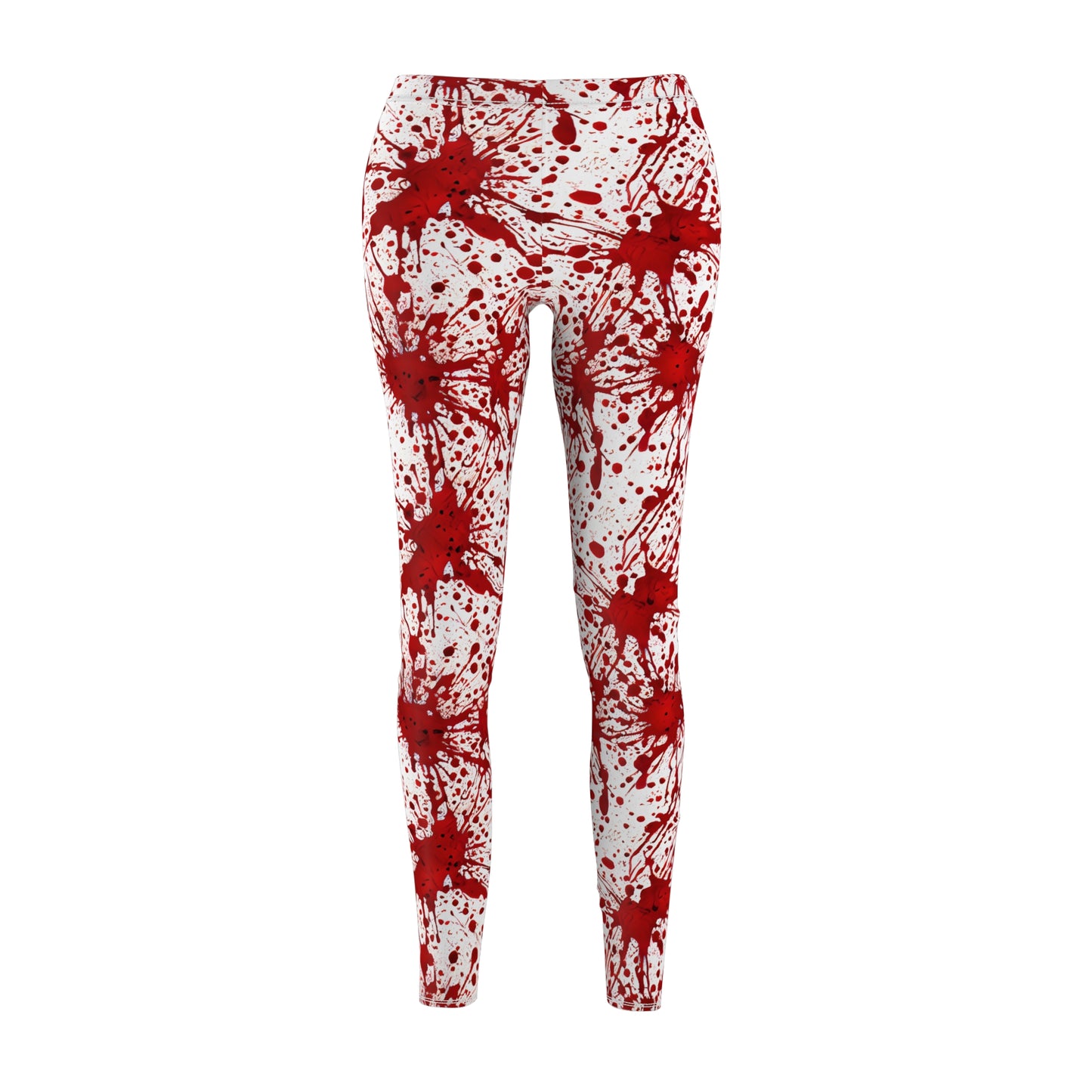 BLOOD SPLATTER Crime Scene LEGGINGS - Perfect for you Crime Show Binges