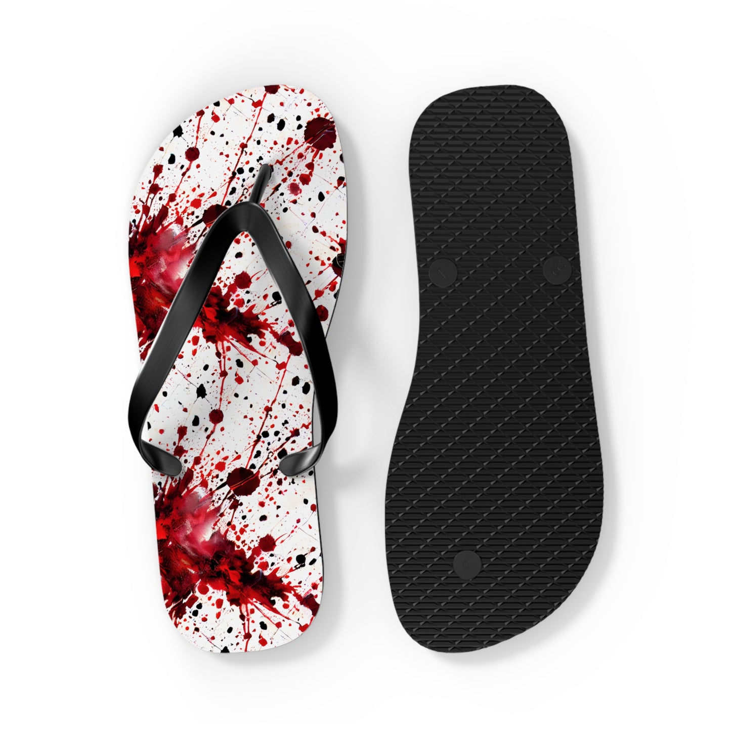 CRIME SCENE - Blood Spatter Evidence - Flip Flops