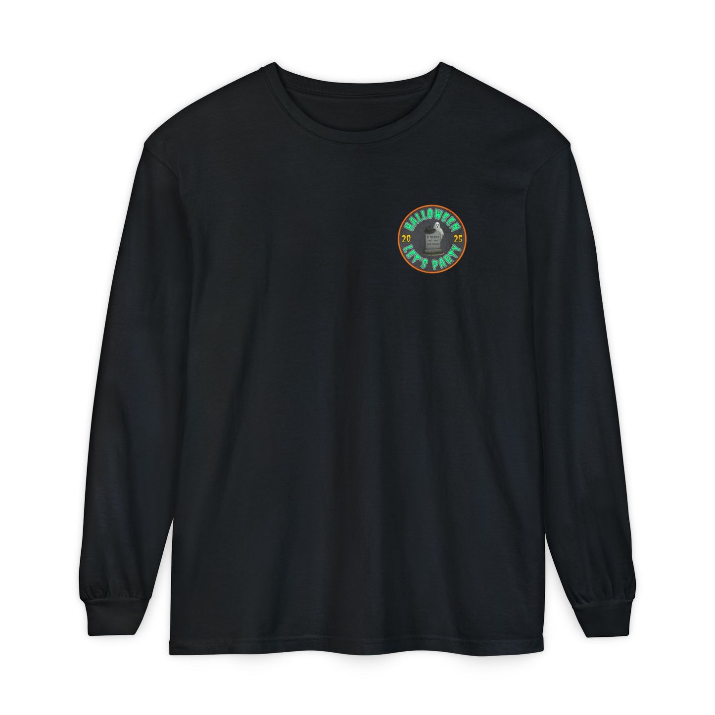 Halloween Let's Party Long Sleeve Tee - True Crime Addicts