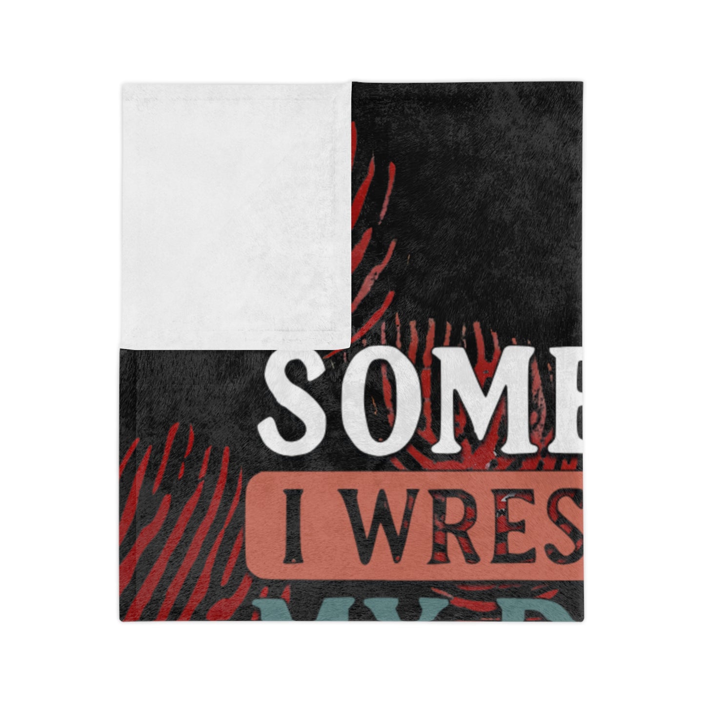 CRIME SHOW ADDICTS - Snuggly fleece BLANKET - 3 sizes ... Perfect to Hide Under