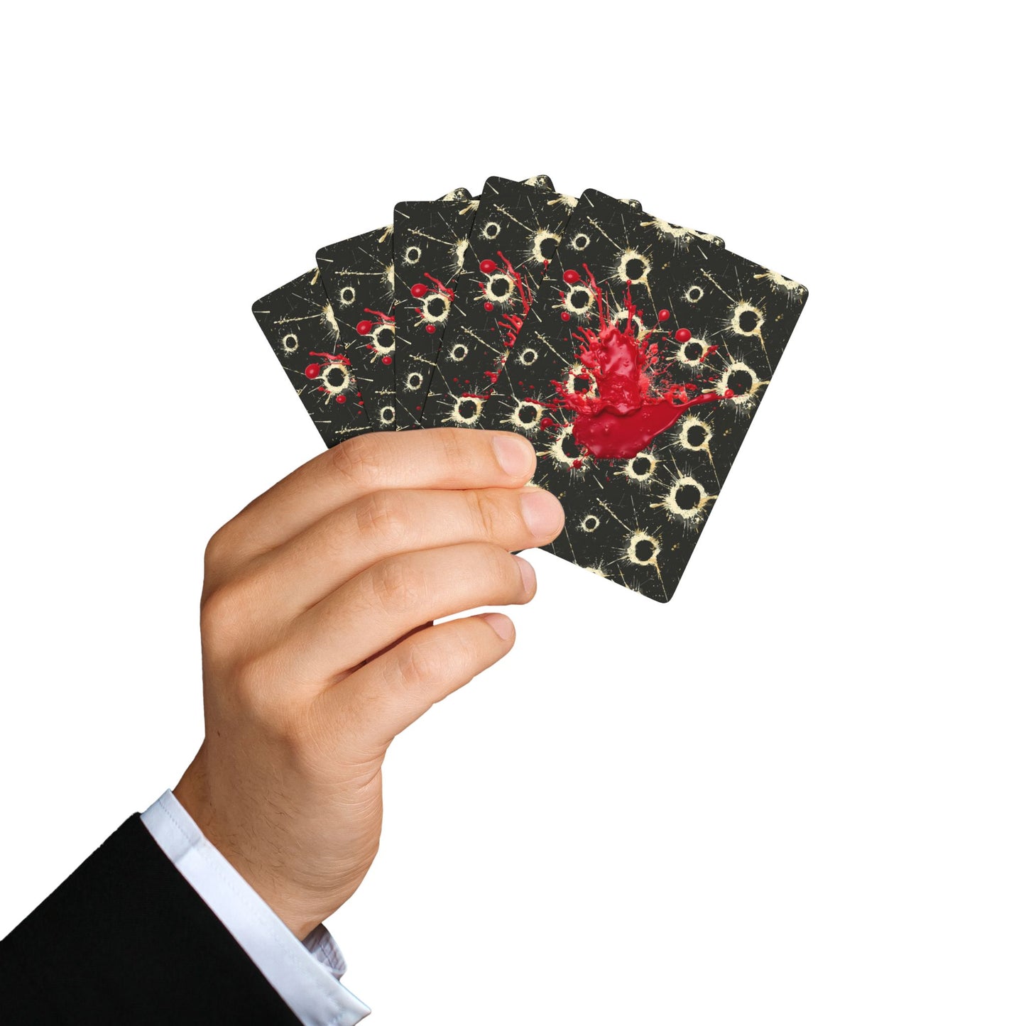TRUE CRIME Poker Playing Cards Set - Stylish & Unique Card Deck for Game Night
