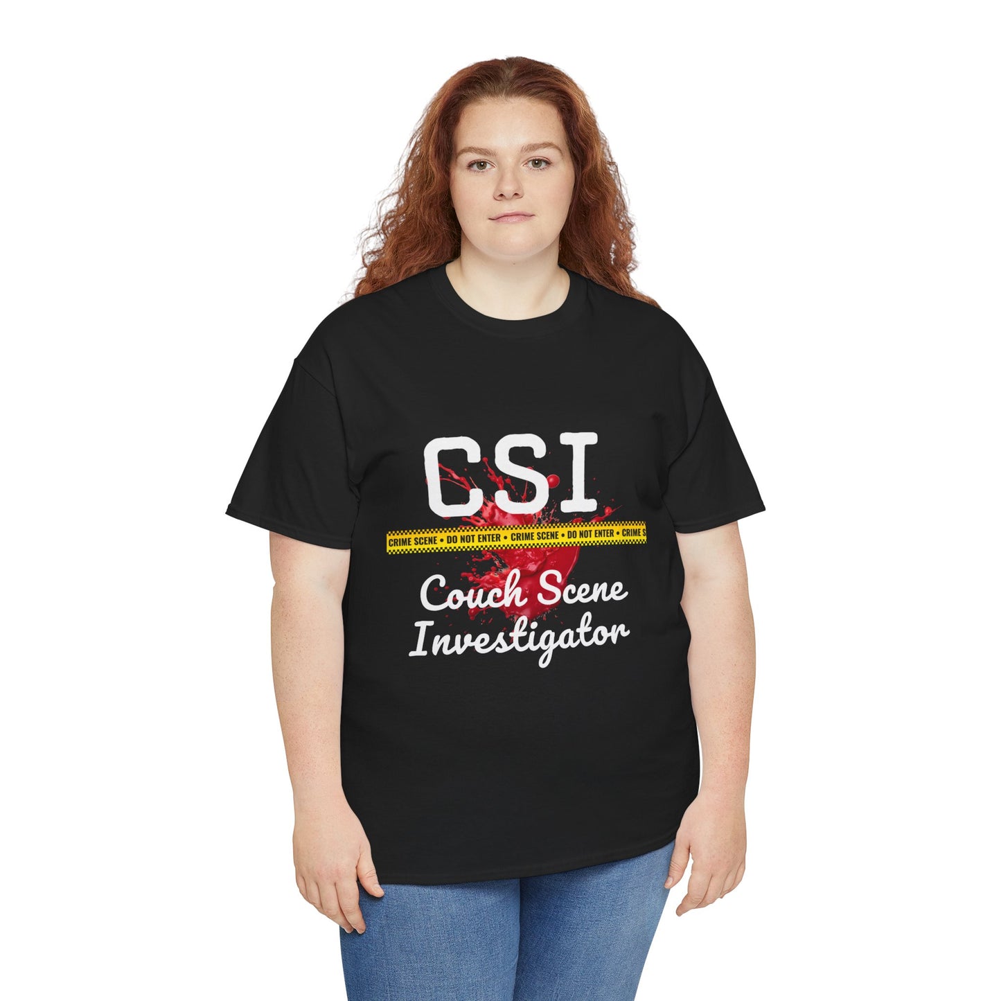 CSI Couch Scene Investigator- TEE SHIRT