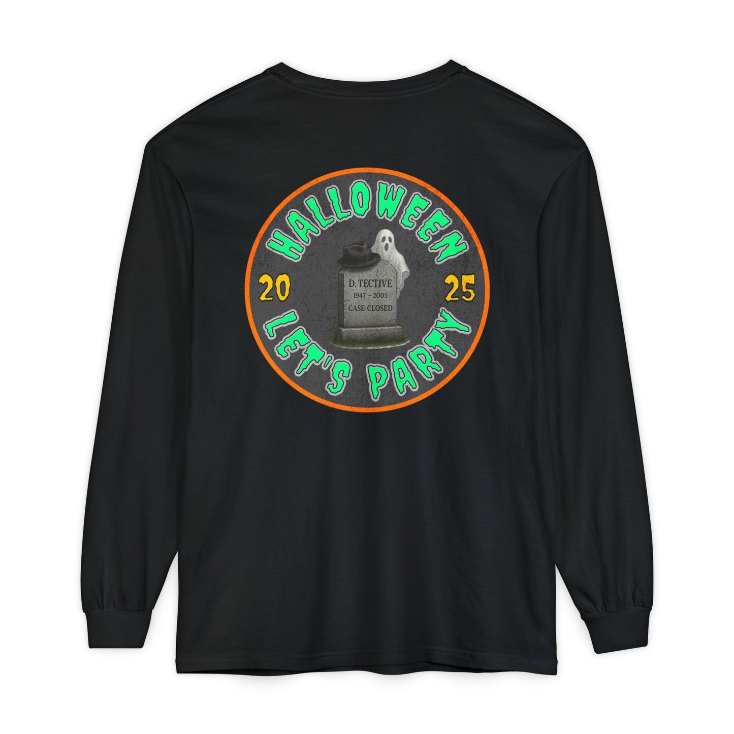 Halloween Let's Party Long Sleeve Tee - True Crime Addicts