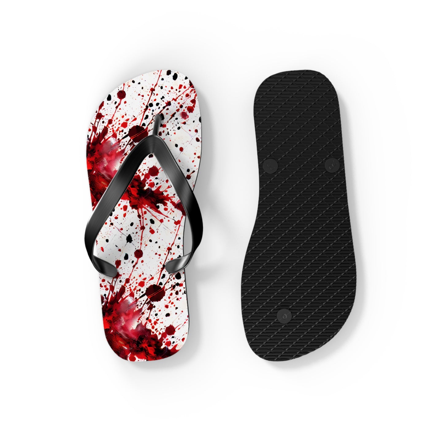 CRIME SCENE - Blood Spatter Evidence - Flip Flops
