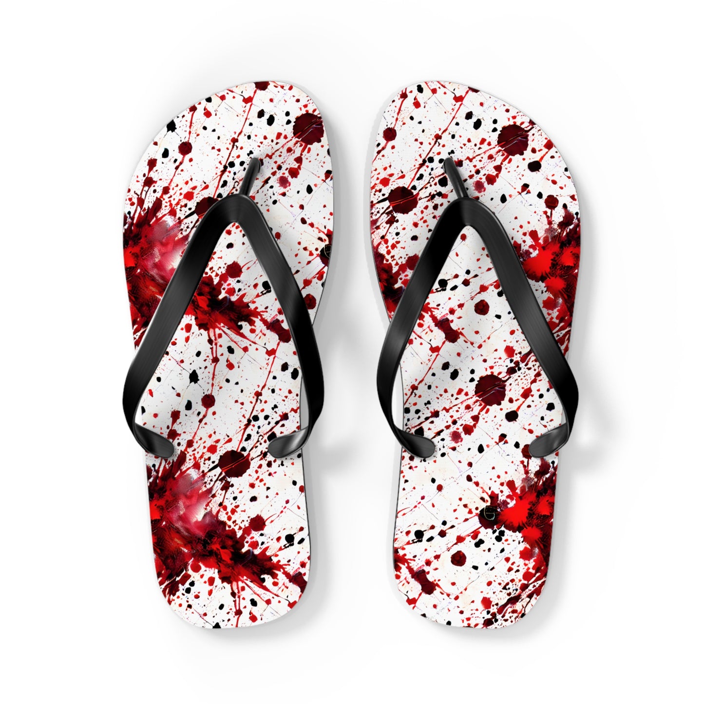 CRIME SCENE - Blood Spatter Evidence - Flip Flops