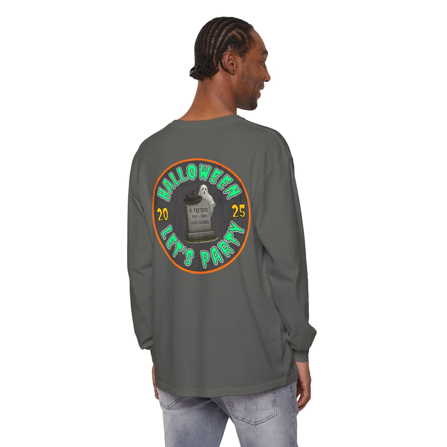 Halloween Let's Party Long Sleeve Tee - True Crime Addicts