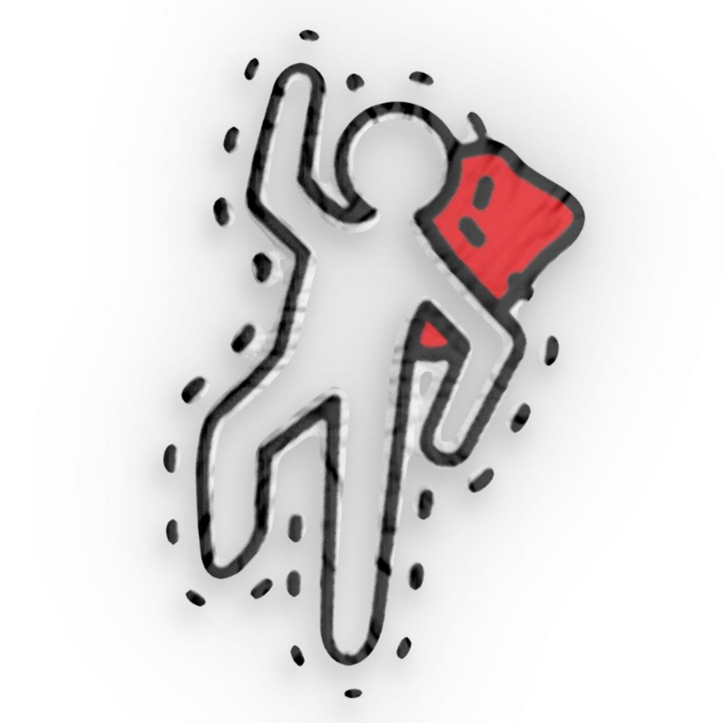 CRIME SCENE - Body Outline - PILLOW
