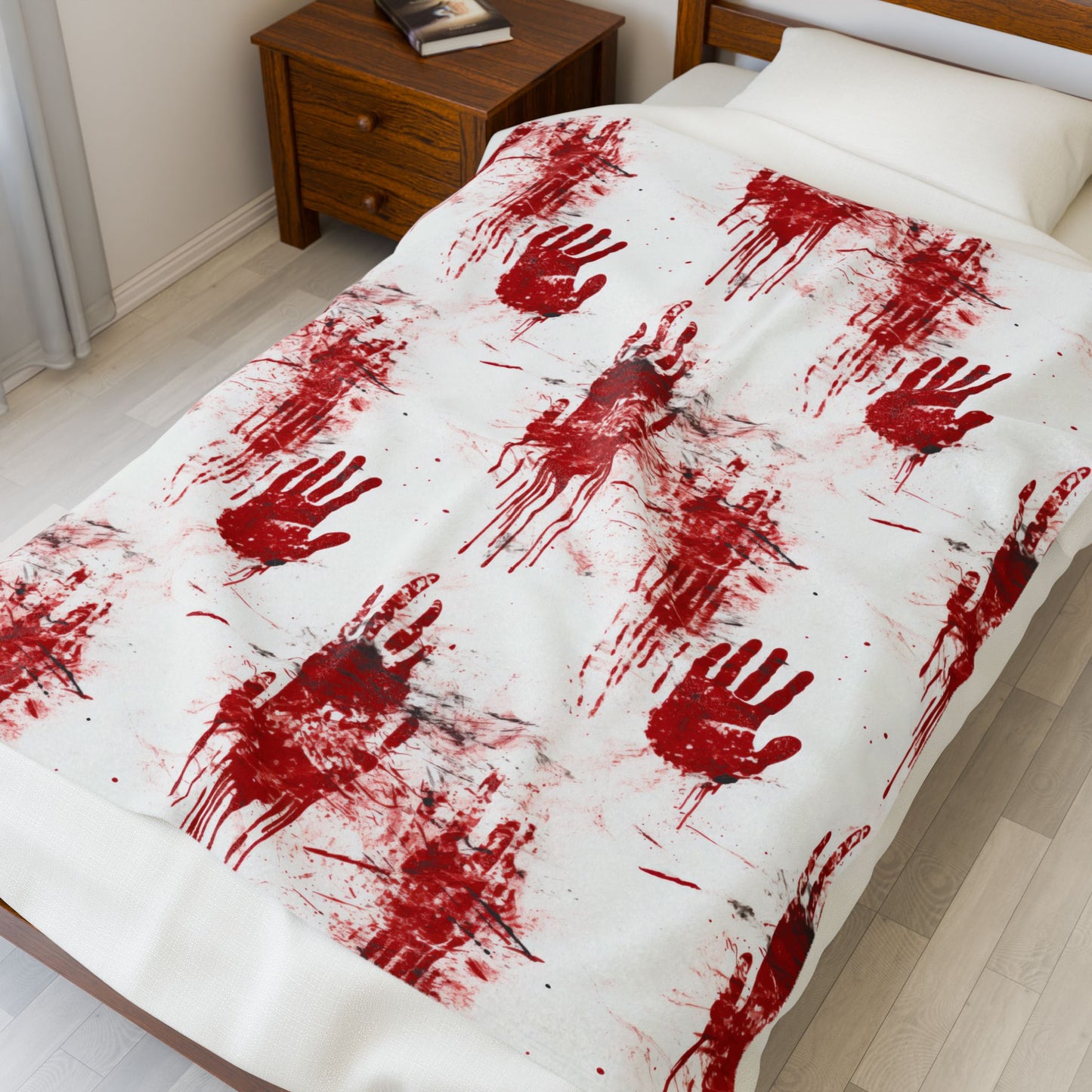 CRIME SCENE EVIDENCE - Velveteen Plush Blanket