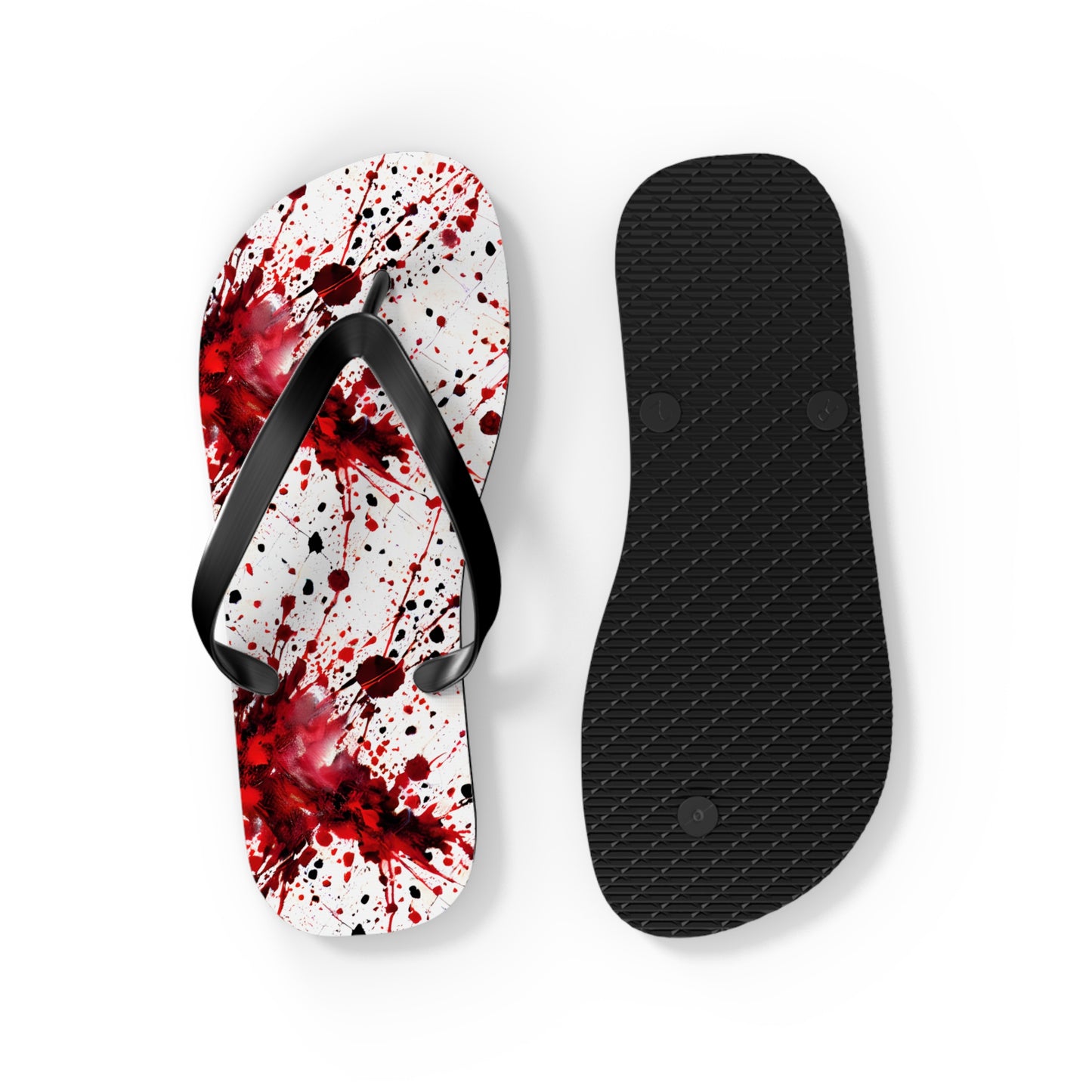 CRIME SCENE - Blood Spatter Evidence - Flip Flops