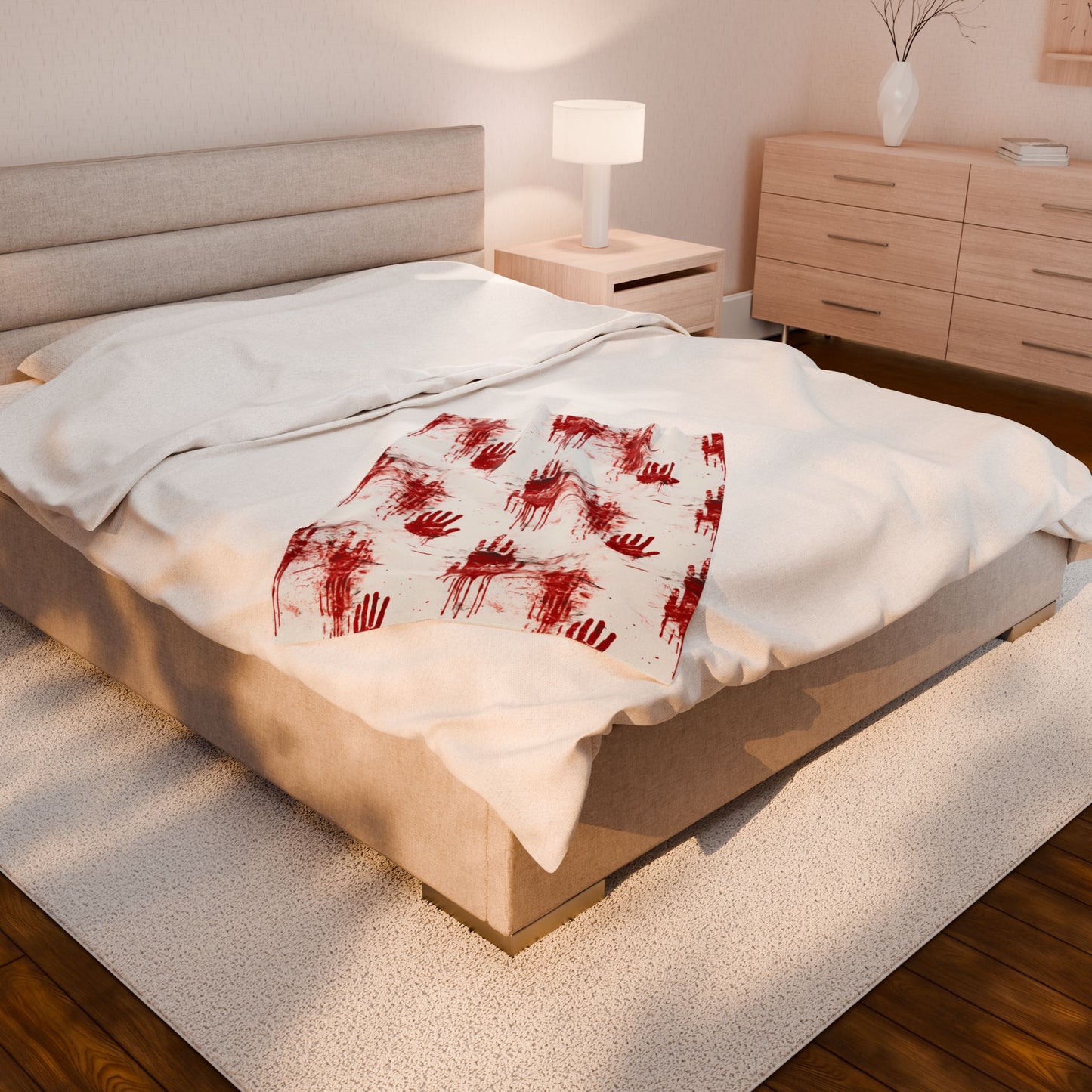 CRIME SCENE EVIDENCE - Velveteen Plush Blanket