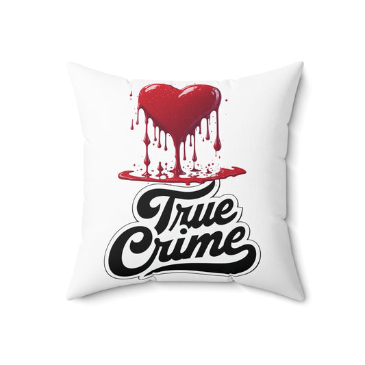CRIME SHOW ADDICTS - Cuddly Pillow - Comfort Pillow
