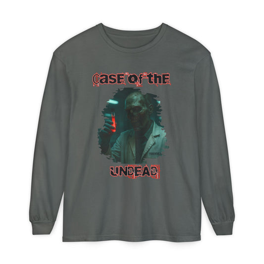 Zombie Forensic Scientist Long Sleeve T-Shirt