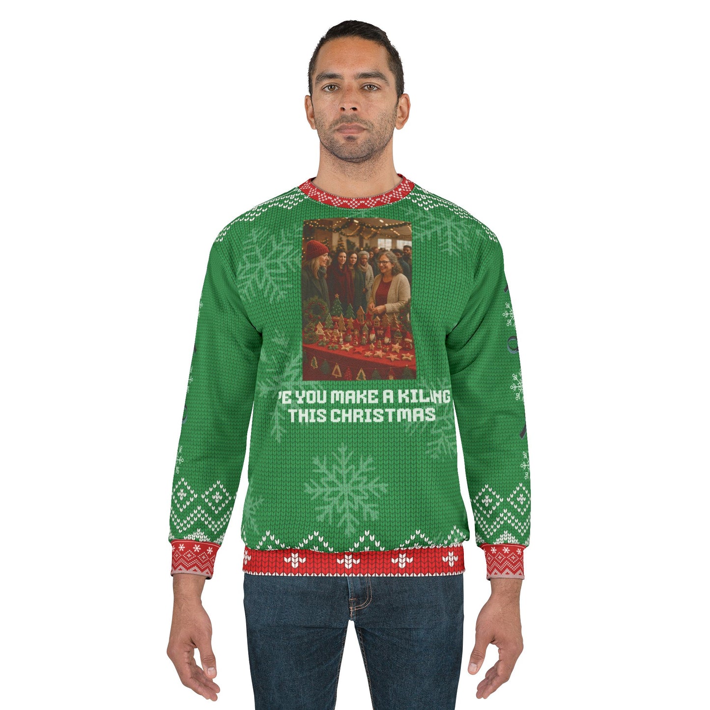 Crime Show Christmas Sweater • “Hope You Make a Killing This Christmas” Sweatshirt • Funny True Crime Holiday Sweater • Crafters