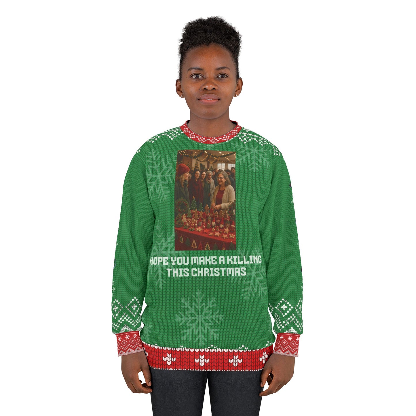 Crime Show Christmas Sweater • “Hope You Make a Killing This Christmas” Sweatshirt • Funny True Crime Holiday Sweater • Crafters