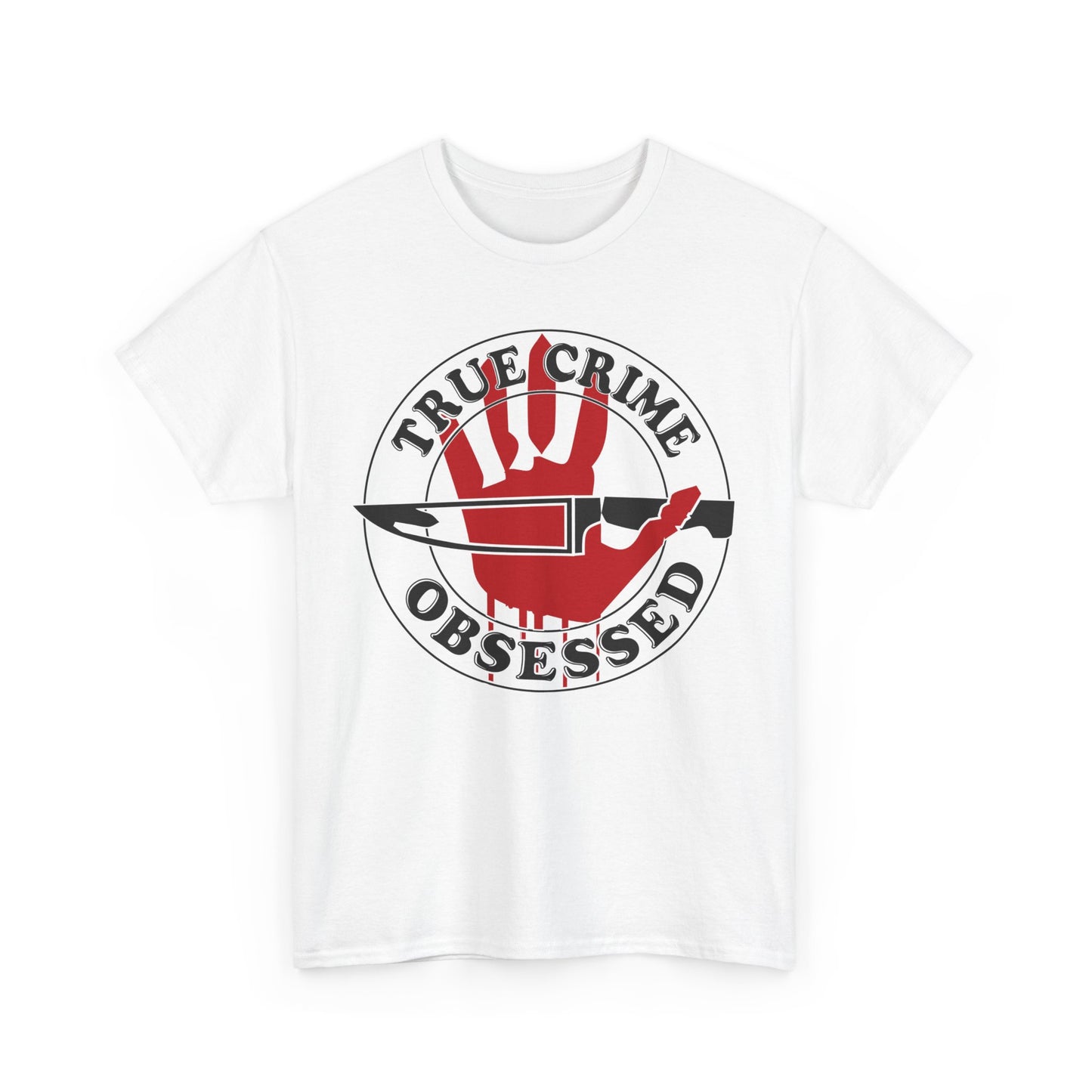 True Crime Obsessed Tee, Perfect for Crime Show Fans, Cozy Gift for True Crime Lovers, Ideal for Casual Outings, [...]