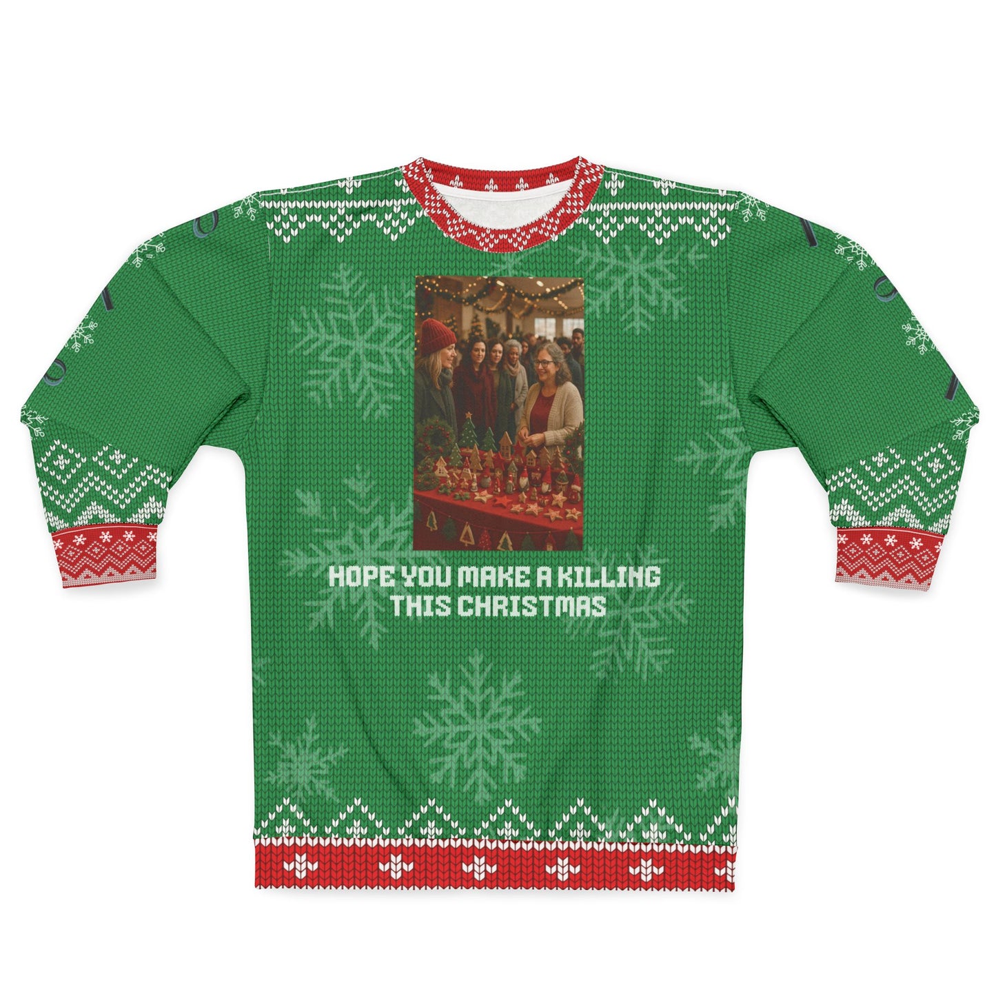 Crime Show Christmas Sweater • “Hope You Make a Killing This Christmas” Sweatshirt • Funny True Crime Holiday Sweater • Crafters