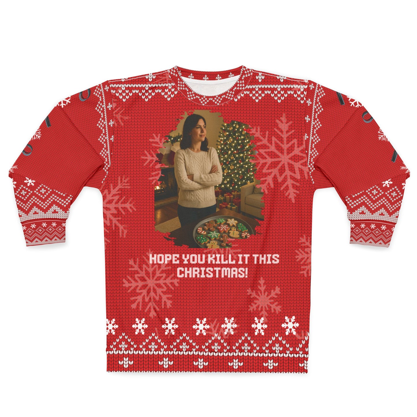 Crime Show Christmas Sweater • “Hope You Kill It This Christmas” Sweatshirt • Funny True Crime Holiday Sweater • Dark Humor Xmas Gift