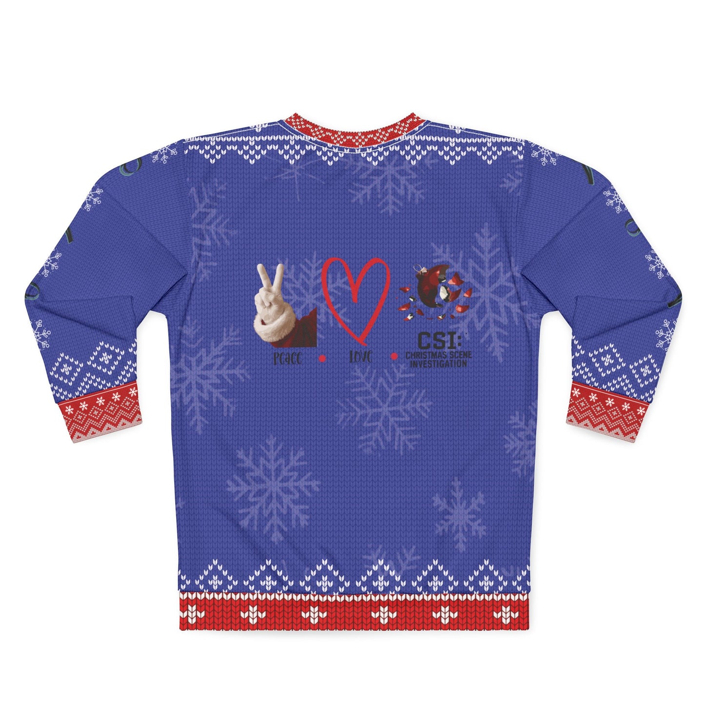 CSI Christmas Sweater • “A Very CSI Christmas” Funny Forensic Holiday Sweatshirt • True Crime Xmas Sweater • Dark Humor Gift for Crime Fans